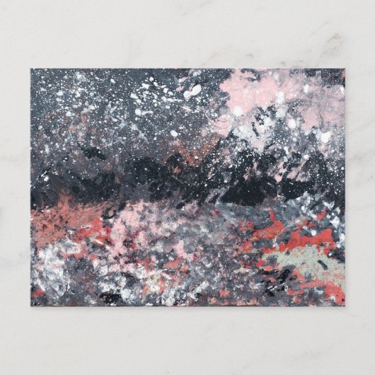 Abstract Art - Festive Dance Postkarte (Vorderseite)