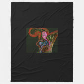Abstract Art Fleece Blanket (Vorderseite)