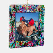 Abstract Art Frame for Your Photo on a  Keramikornament (Rechts)