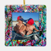 Abstract Art Frame for Your Photo on a Keramikornament (Vorderseite)