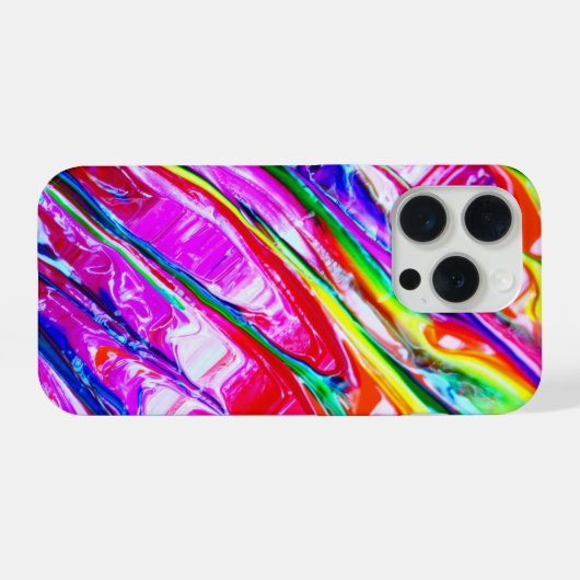 Abstract art iPhone Hülle (Rückseite (Horizontal))