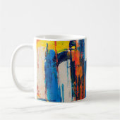 Abstract Art Kaffeetasse (Links)