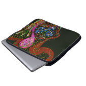 Abstract Art Laptop Sleeve (Vorne Knopf)
