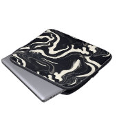 Abstract Art Laptopschutzhülle (Vorne Knopf)