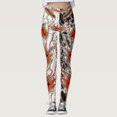 Abstract Art Leggings (Vorderseite)