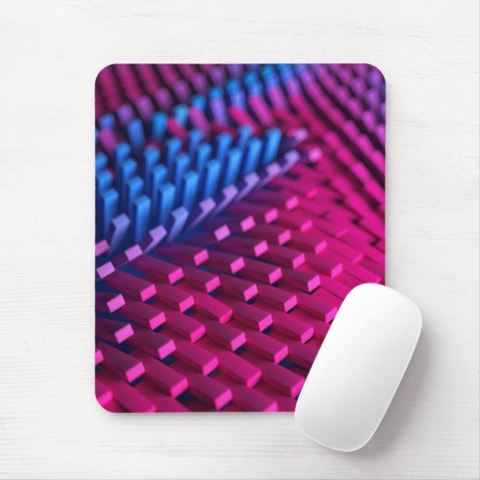 Abstract Art Mouse Pad Colorful Mousepad (Mit Mouse)