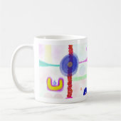 Abstract Art Mug Kaffeetasse (Links)