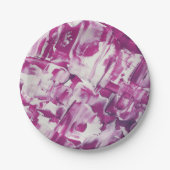 Abstract art Pappteller (Vorderseite)