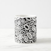 Abstract Art Random Blobby Shapes Kaffeetasse (Mittel)