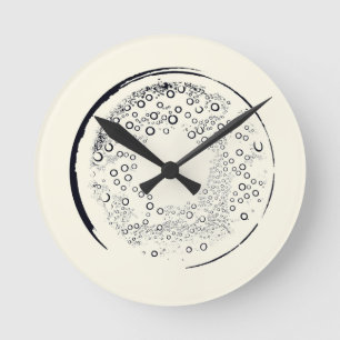 Abstract Art Runde Wanduhr