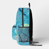 Abstract Art: Sparklers in the Sky Bedruckter Rucksack (Rechts)