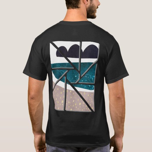 abstract art t-shirt (Rückseite)