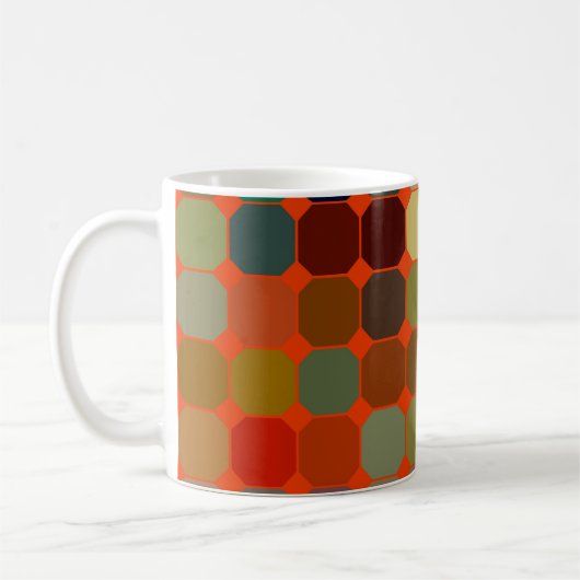 Abstract art texture. Colorful texture. Modern art Kaffeetasse (Links)