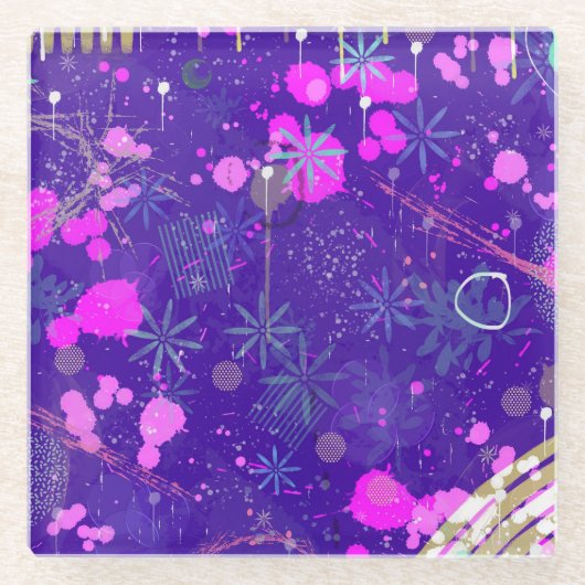 Abstract Art: the Creative Mind Glasuntersetzer (Vorderseite)