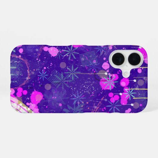 Abstract Art: the Creative Mind iPhone 16 Hülle (Rückseite (Horizontal))