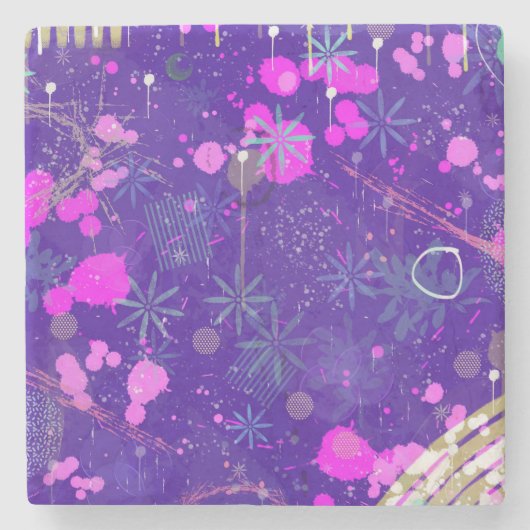 Abstract Art: the Creative Mind Steinuntersetzer (Vorderseite)