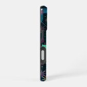 Abstract Art: Winter Skies iPhone 16 Hülle (Rechte Seite)