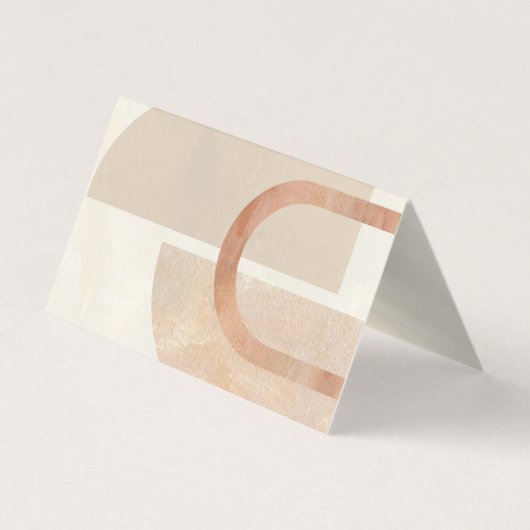 Abstract Artist Art Atelier Artisan Creative Busin Visitenkarten (Rückseite)