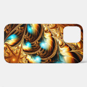 Abstract artistic golden light background. Fine de Case-Mate iPhone Hülle (Rückseite (Horizontal))