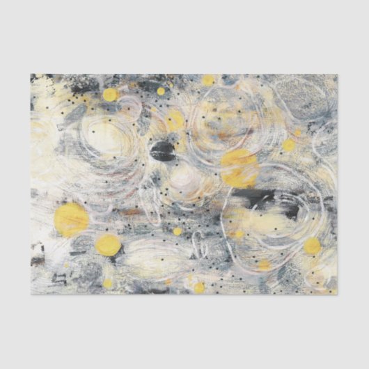 Abstract Artistic Texture Design Tissue Paper Seidenpapier (Vorderseite)