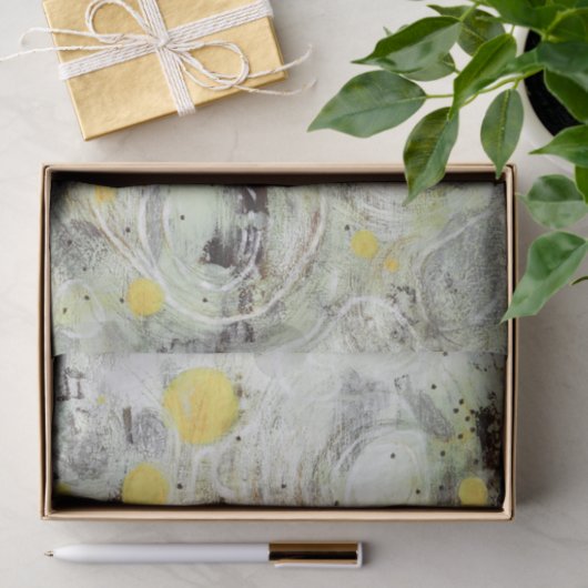 Abstract Artistic Texture Design Tissue Paper Seidenpapier (Geschenk)