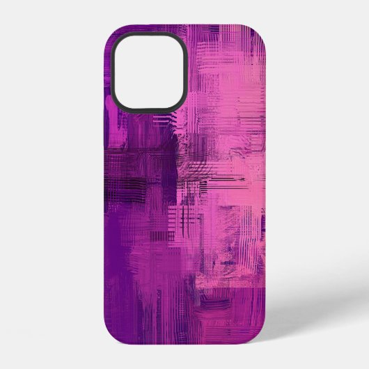 Abstract background. 2d illustration. Digital back iPhone Hülle (Rückseite)