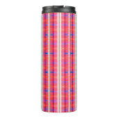 abstract background, colorful intersecting striped thermosbecher (Rückseite)
