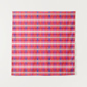 abstract background, colorful intersecting striped wandteppich (Vorderseite (Horizontal))