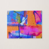 Abstract Background Colorful Puzzle (Horizontal)