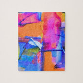 Abstract Background Colorful Puzzle (Vertikal)