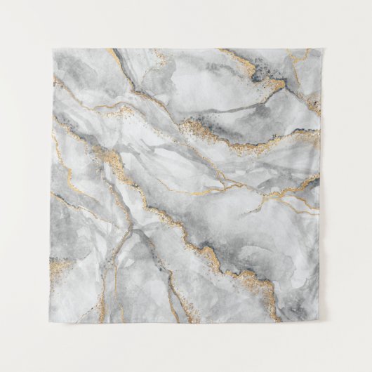 abstract background, creative texture of white mar wandteppich (Vorderseite (Horizontal))