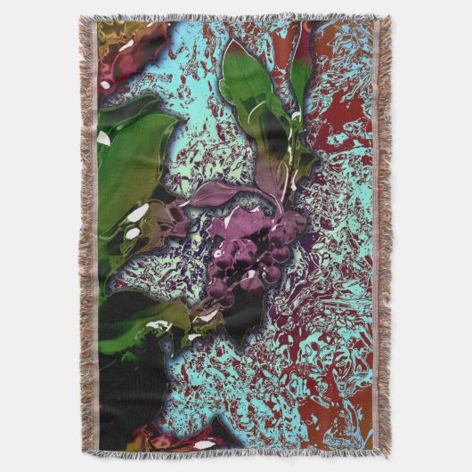 Abstract Background_Holly Branch Decke (Vorderseite Vertikal)