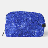 Abstract Background in Cobalt Blue Waschbeutel (Rückseite)