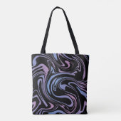 Abstract background. Liquid marble. Background flu Tasche (Rückseite)