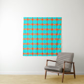 abstract background | multicolored gingham pattern wandteppich (Beispiel (Horizontal))