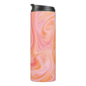 Abstract background texture of swirling or flowing thermosbecher (Nach rechts gedreht)