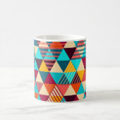 Abstract background with triangle shapes. Modern g Kaffeetasse (Mittel)