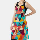 Abstract background with triangle shapes. Modern g Schürze (InSitu)