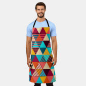 Abstract background with triangle shapes. Modern g Schürze (Getragen)