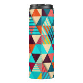 Abstract background with triangle shapes. Modern g Thermosbecher (Rückseite)