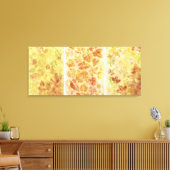 Abstract backgrounds, watercolor, leaves leinwanddruck (Insitu (Wohnzimmer))