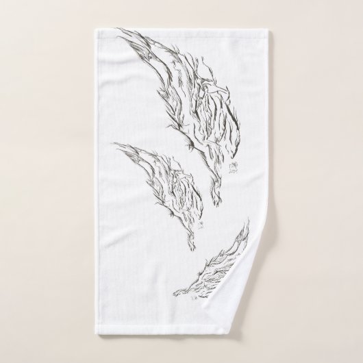 abstract badhandtuch set (Handtuch)