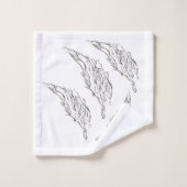 abstract badhandtuch set (Waschlappen)