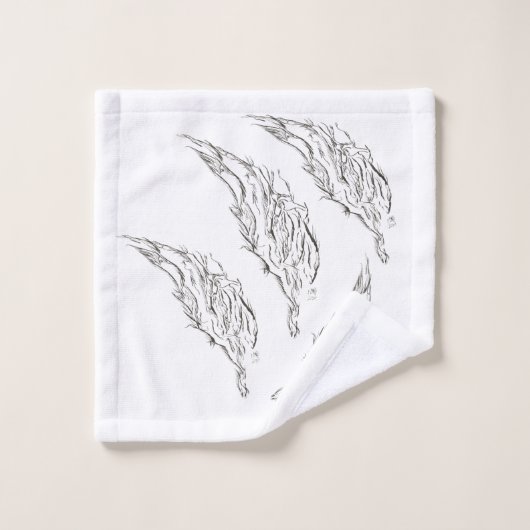 abstract badhandtuch set (Waschlappen)