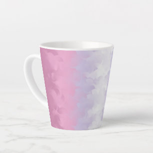 Abstract Bigender Pride Flag Milchtasse