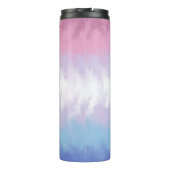 Abstract Bigender Pride Flag Thermosbecher (Rückseite)