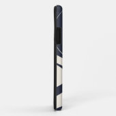 Abstract Bird Minimalist Navy Phone Case (Hinten/Rechts)