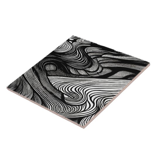 ABSTRACT BLACK AND WHITE FLIESE (Seite)