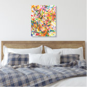 Abstract - Bleistift - Fastdienstag Leinwanddruck (Insitu (Schlafzimmer))