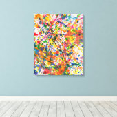 Abstract - Bleistift - Fastdienstag Leinwanddruck (Insitu (Holzboden))